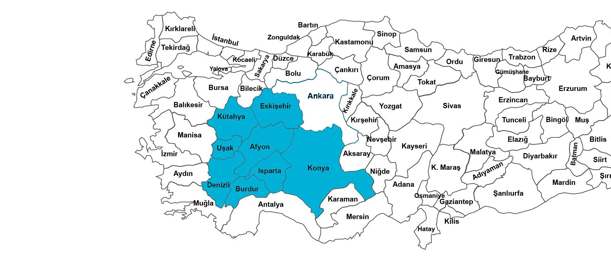 Afyon ve evresine Kesintisiz Hizmet